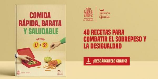 Recetario "Comida rápida, barata y saludable"/20minutos