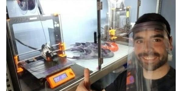 El proyecto 'Renault al Rescate' crea mascarillas con impresoras 3D