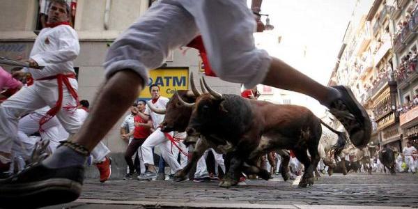 Corredores de los encierro de San Fermín