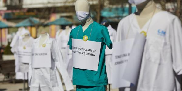 Manifestación para la mejora de la sanidad