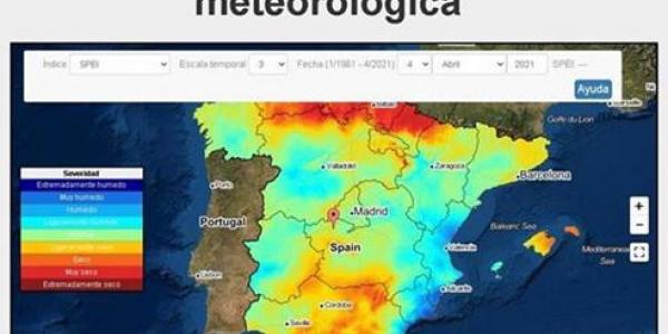 Monitor de sequías meteorológicas