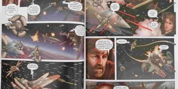 Las películas de Star Wars llegan a los cómics