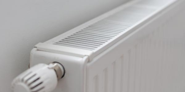 Un radiador en hogares españoles