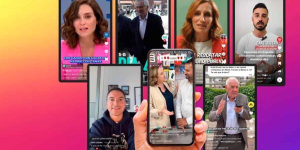 Los partidos recurren al TikTok para las campañas electorales