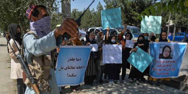 Manifestación en Kabul, 8 de septiembre de 2021