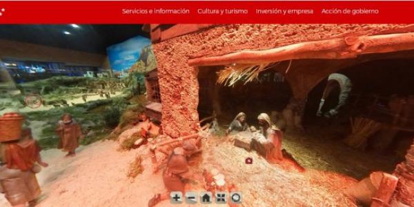 Visita virtual portal de belén de Madrid