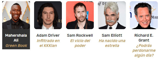 Oscar 2019 mejor actor de reparto