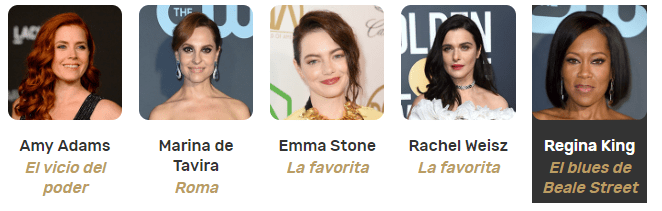 Oscar 2019 mejor actriz de reparto