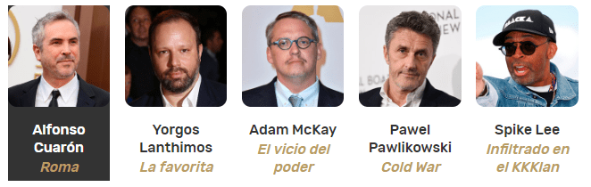 Oscar 2019 mejor director