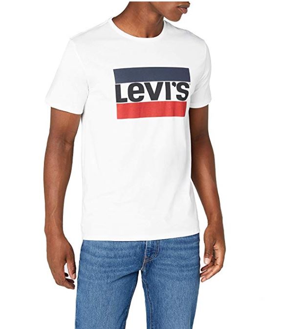 Levis camiseta blanca