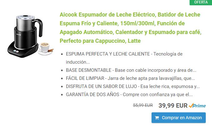 Espumador Amazon